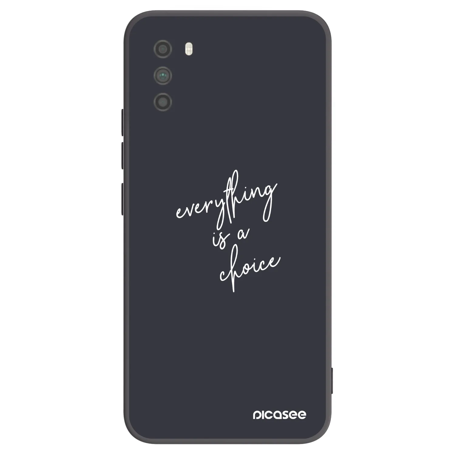 Picasee silikónový čierny obal pre Xiaomi Poco M3 - Všetko je na tebe