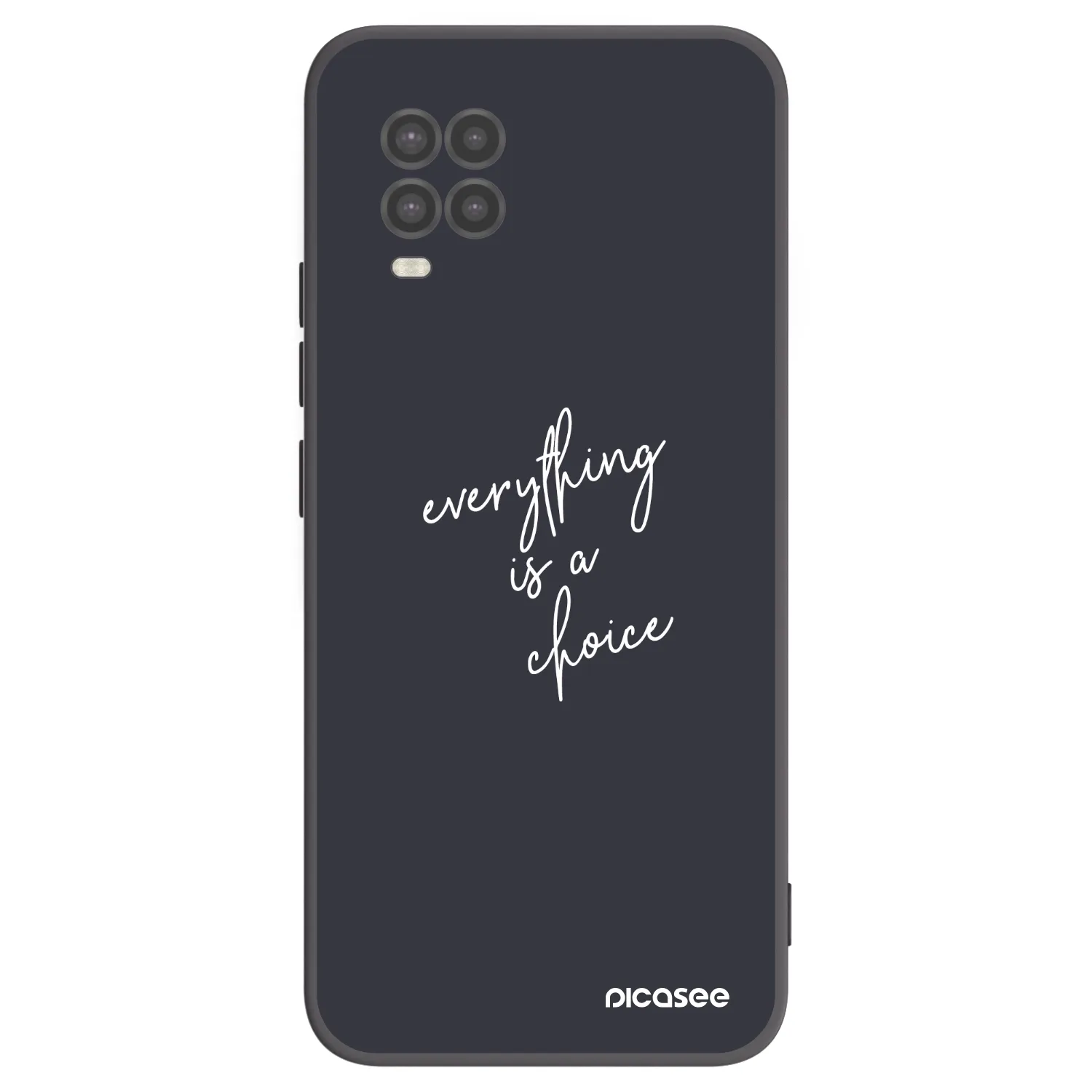 Picasee silikónový čierny obal pre Xiaomi Mi 10 Lite - Všetko je na tebe