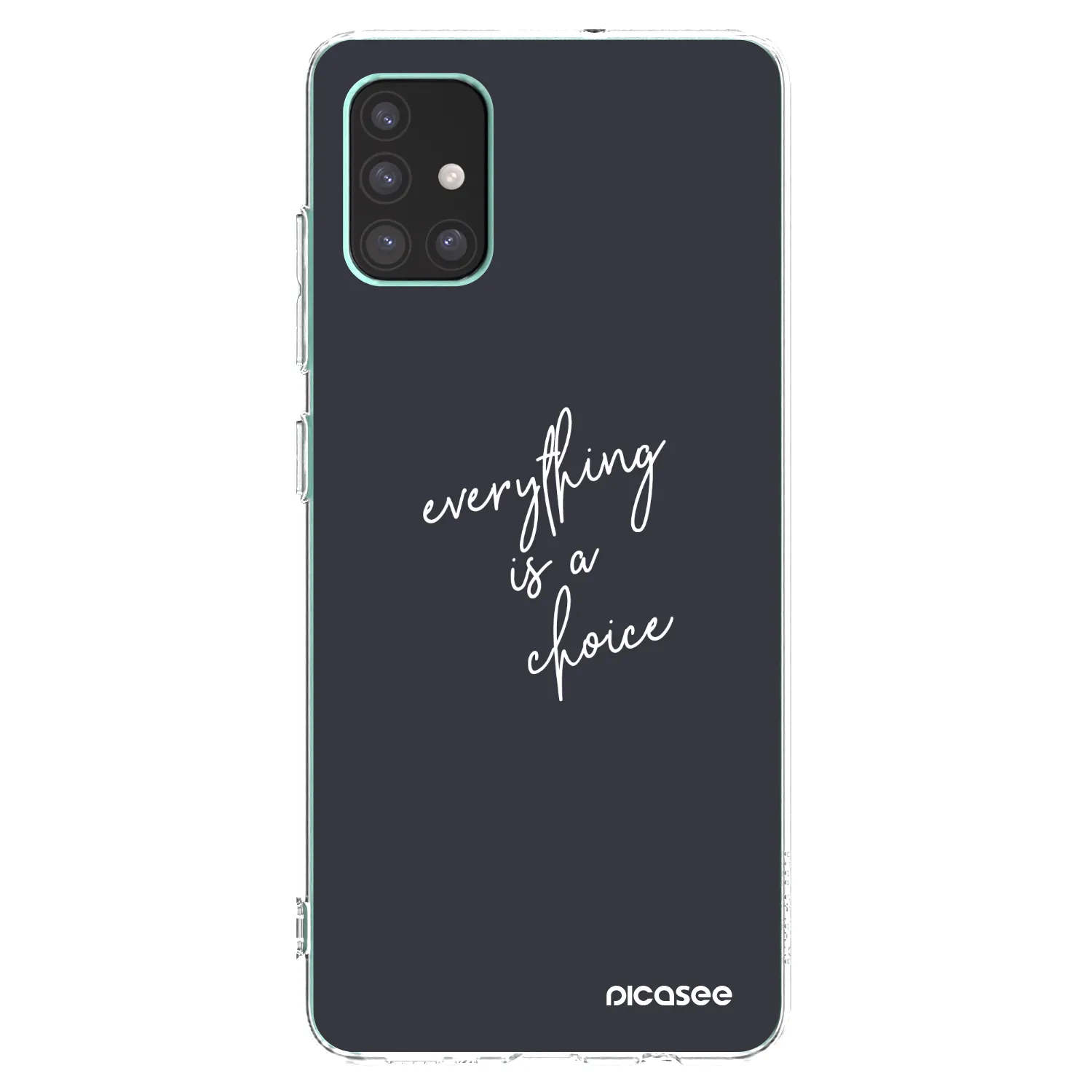 Picasee silikónový prehľadný obal pre Samsung Galaxy M51 M515F - Všetko je na tebe