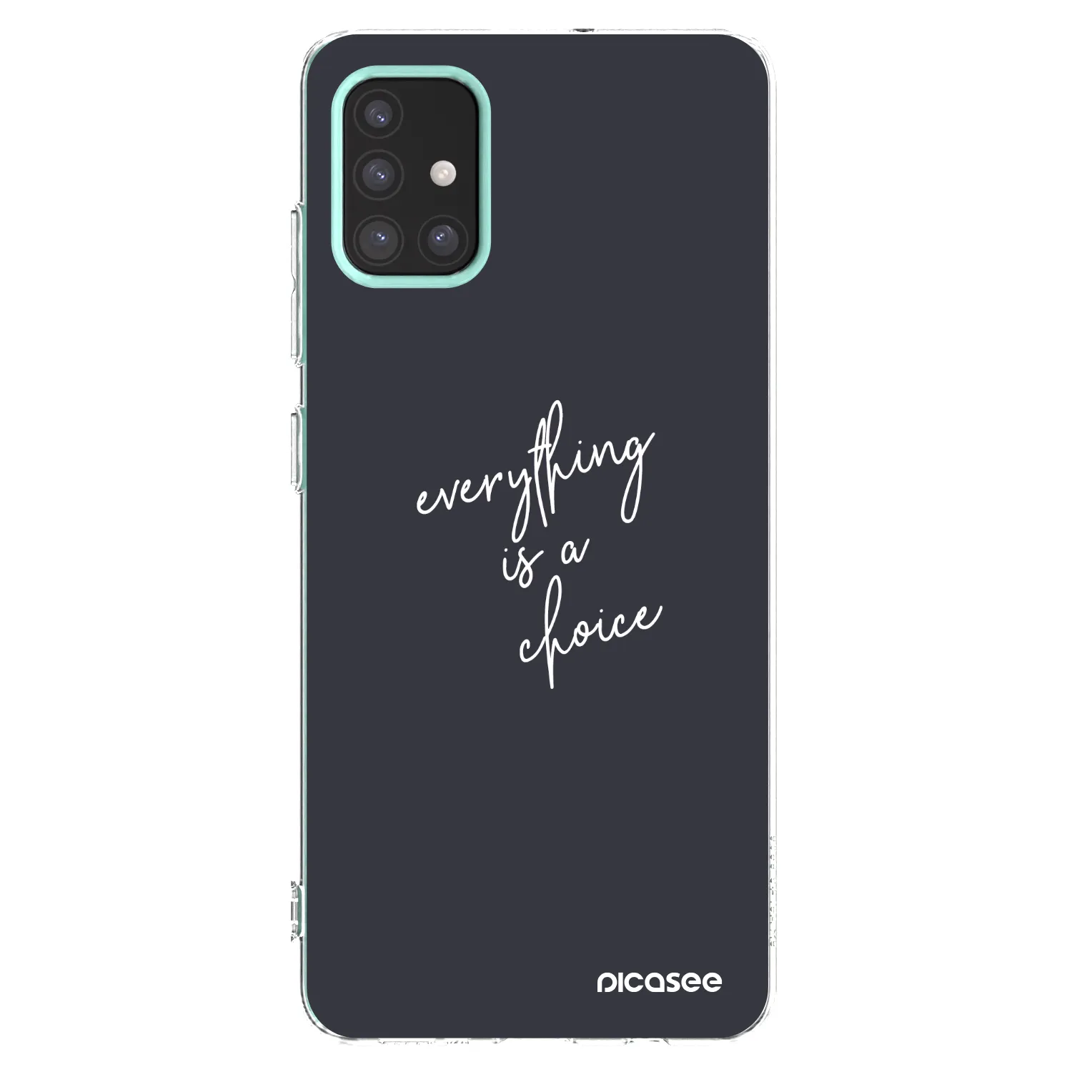 Picasee silikónový prehľadný obal pre Samsung Galaxy M31s - Všetko je na tebe