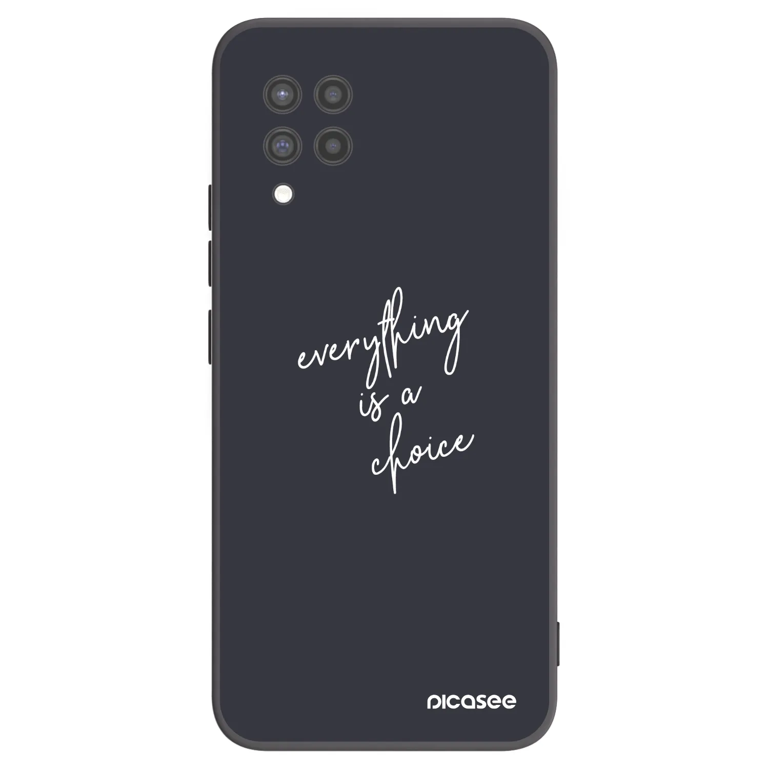 Picasee silikónový čierny obal pre Samsung Galaxy A42 A426B - Všetko je na tebe