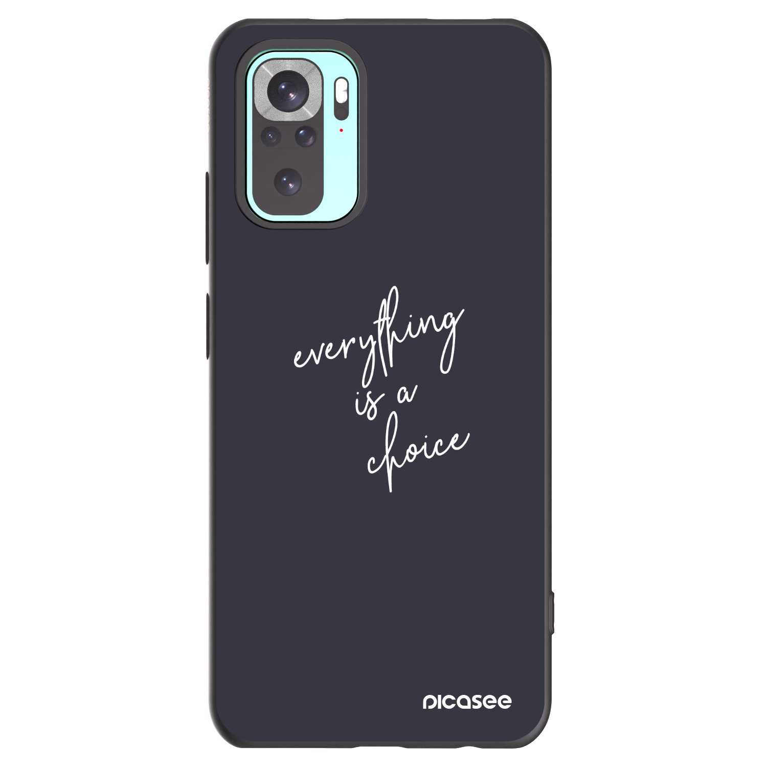 Picasee silikónový čierny obal pre Xiaomi Redmi Note 10 Pro - Všetko je na tebe