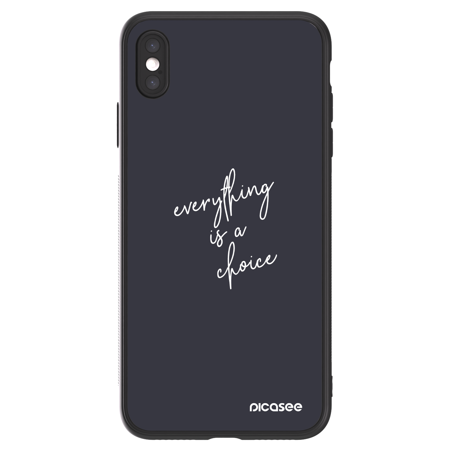 Picasee ULTIMATE CASE pro Apple iPhone XS Max - Všetko je na tebe