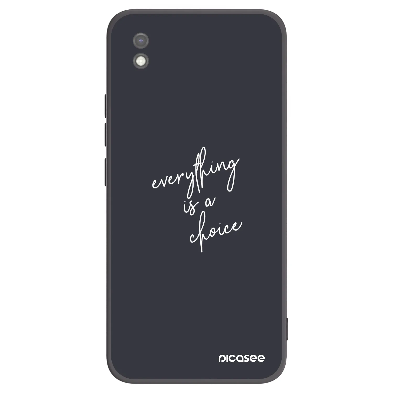 Picasee silikónový čierny obal pre Xiaomi Redmi 9AT - Všetko je na tebe
