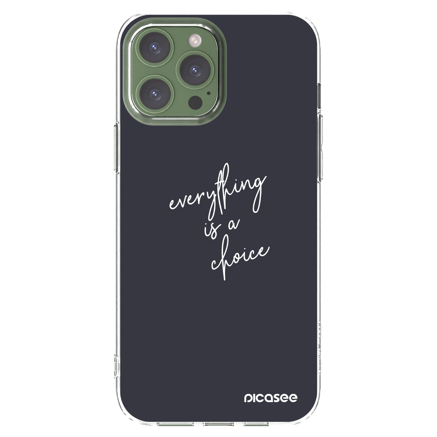 Silikónový prehľadný obal pre Apple iPhone 13 Pro Max - Všetko je na tebe