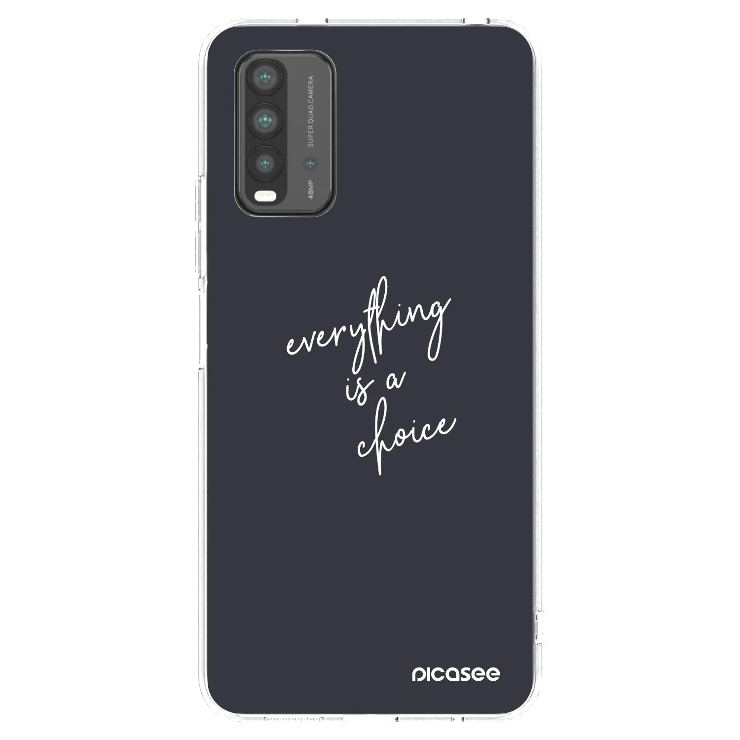 Picasee silikónový prehľadný obal pre Xiaomi Redmi 9T - Všetko je na tebe