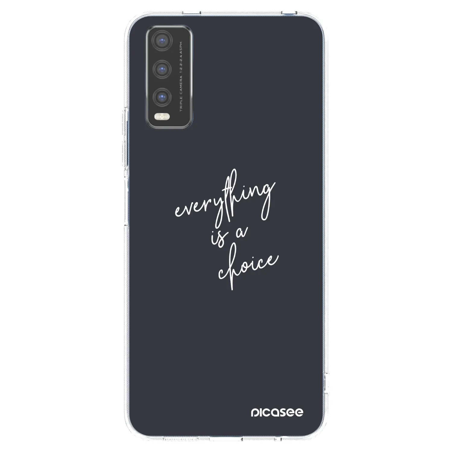 Picasee silikónový prehľadný obal pre Vivo Y20s - Všetko je na tebe