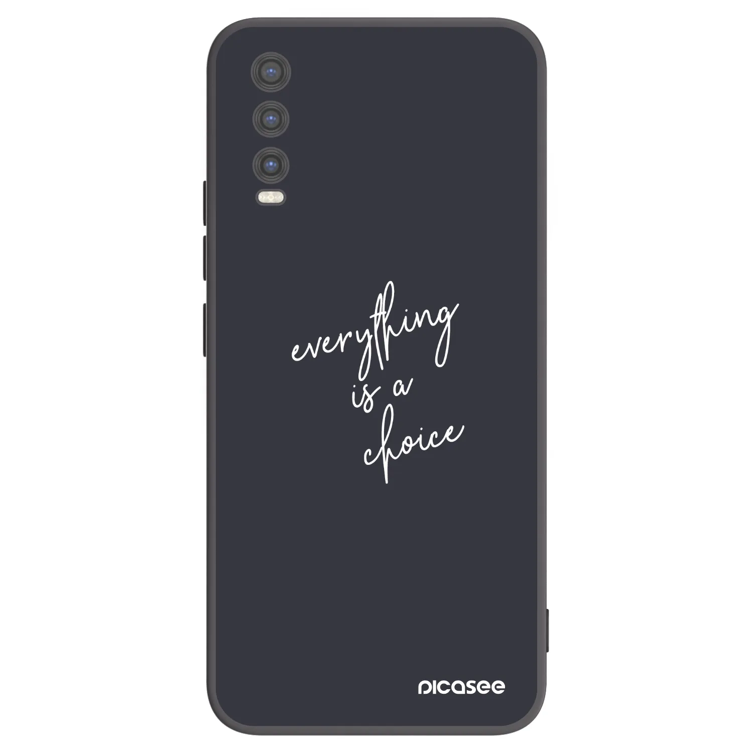 Picasee silikónový čierny obal pre Vivo Y20s - Všetko je na tebe