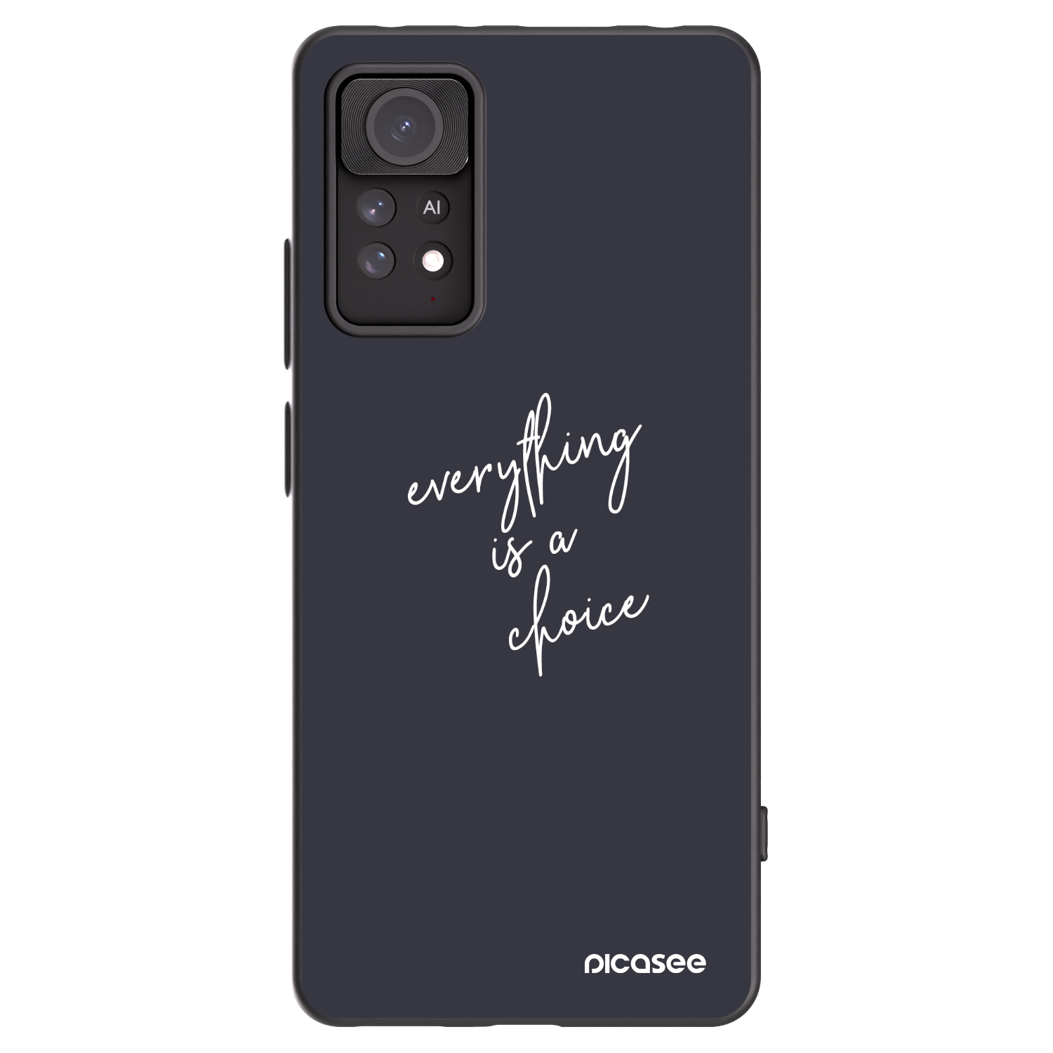 Picasee silikónový čierny obal pre Xiaomi Redmi Note 11 Pro - Všetko je na tebe