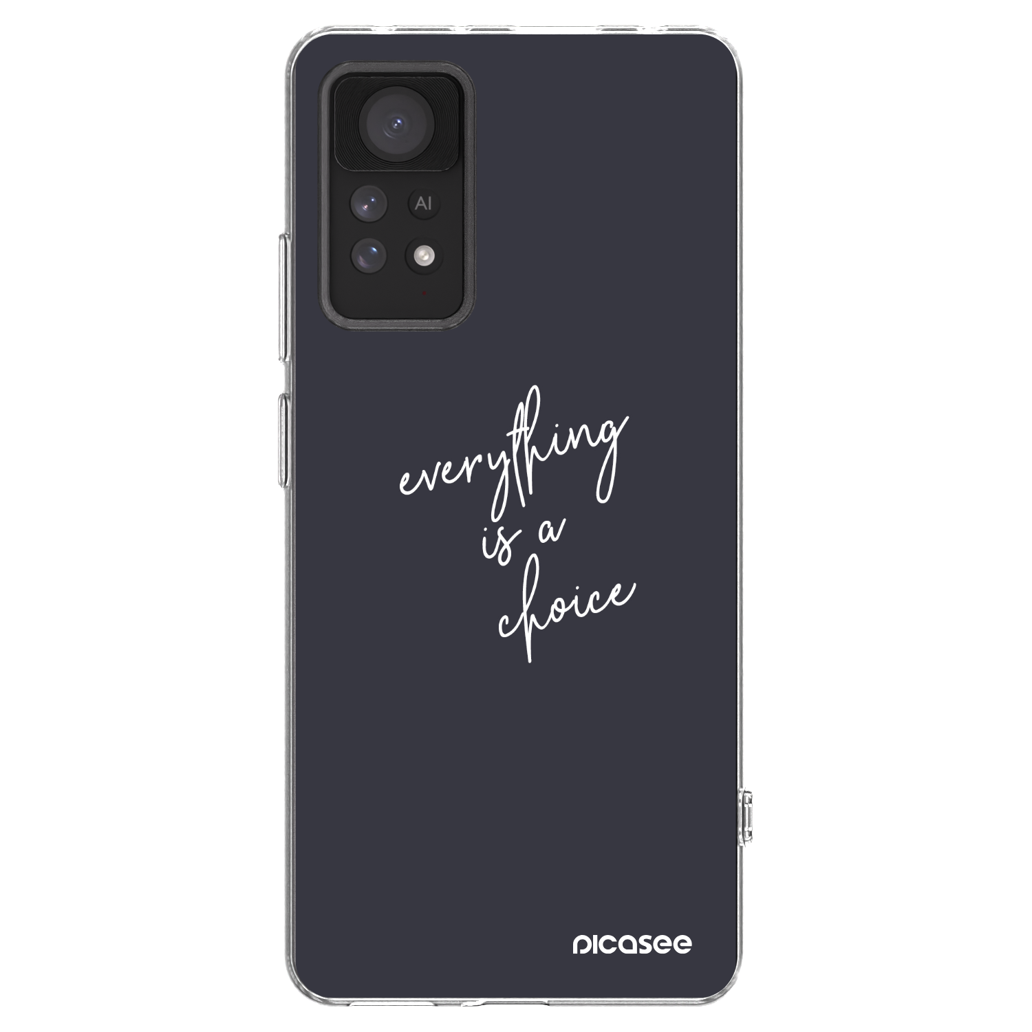 Picasee silikónový prehľadný obal pre Xiaomi Redmi Note 11 Pro - Všetko je na tebe