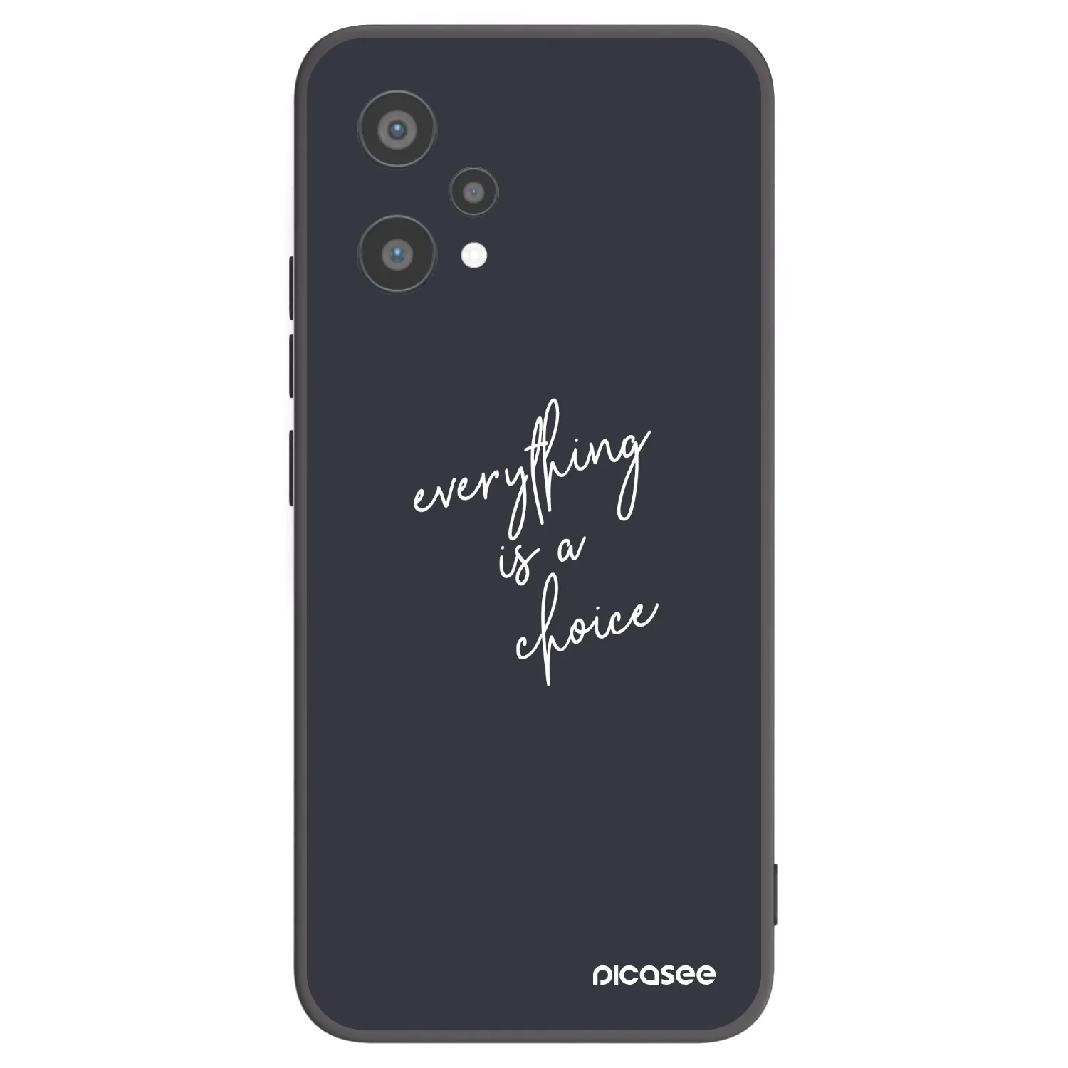 Picasee silikónový čierny obal pre Realme 9 Pro 5G - Všetko je na tebe
