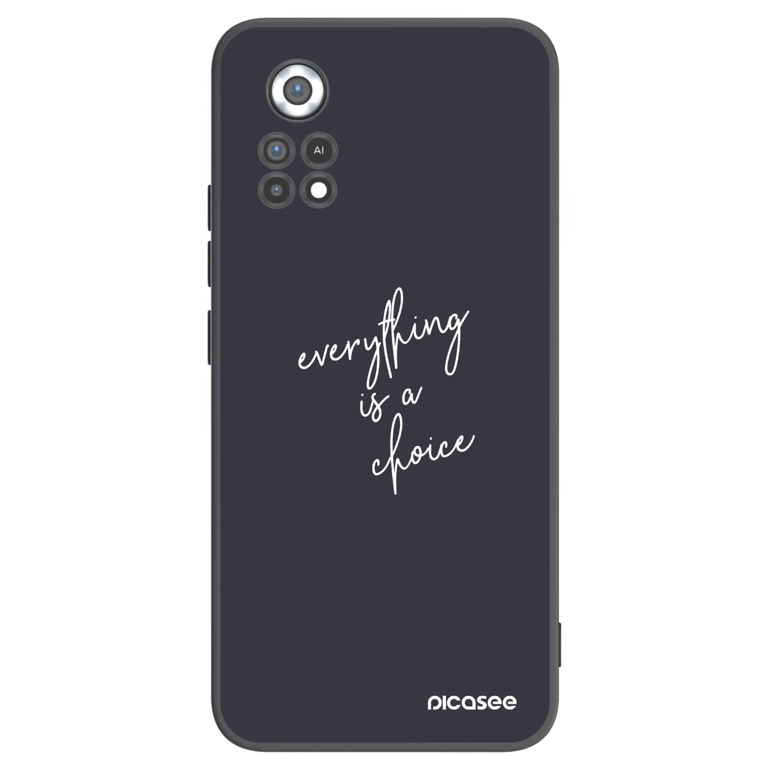 Picasee silikónový čierny obal pre Xiaomi Poco X4 Pro 5G - Všetko je na tebe