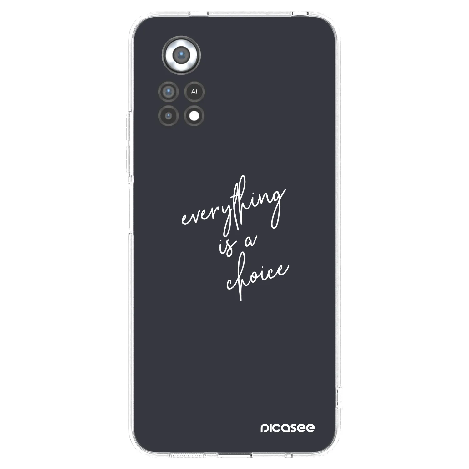 Picasee silikónový prehľadný obal pre Xiaomi Poco X4 Pro 5G - Všetko je na tebe