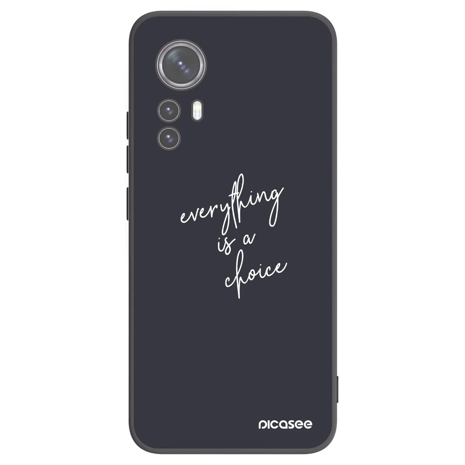 Picasee silikónový čierny obal pre Xiaomi 12 - Všetko je na tebe