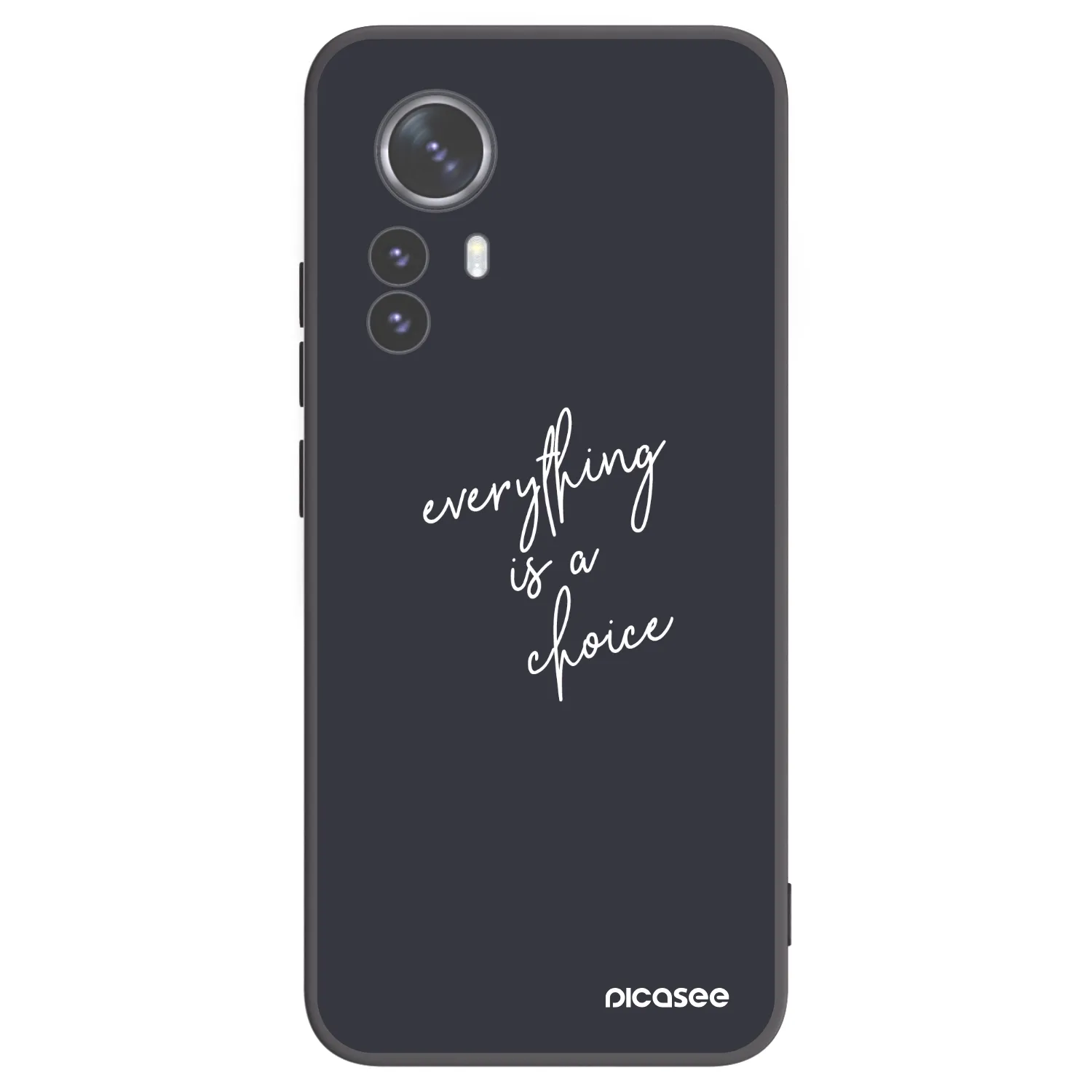 Picasee silikónový čierny obal pre Xiaomi 12 Pro - Všetko je na tebe