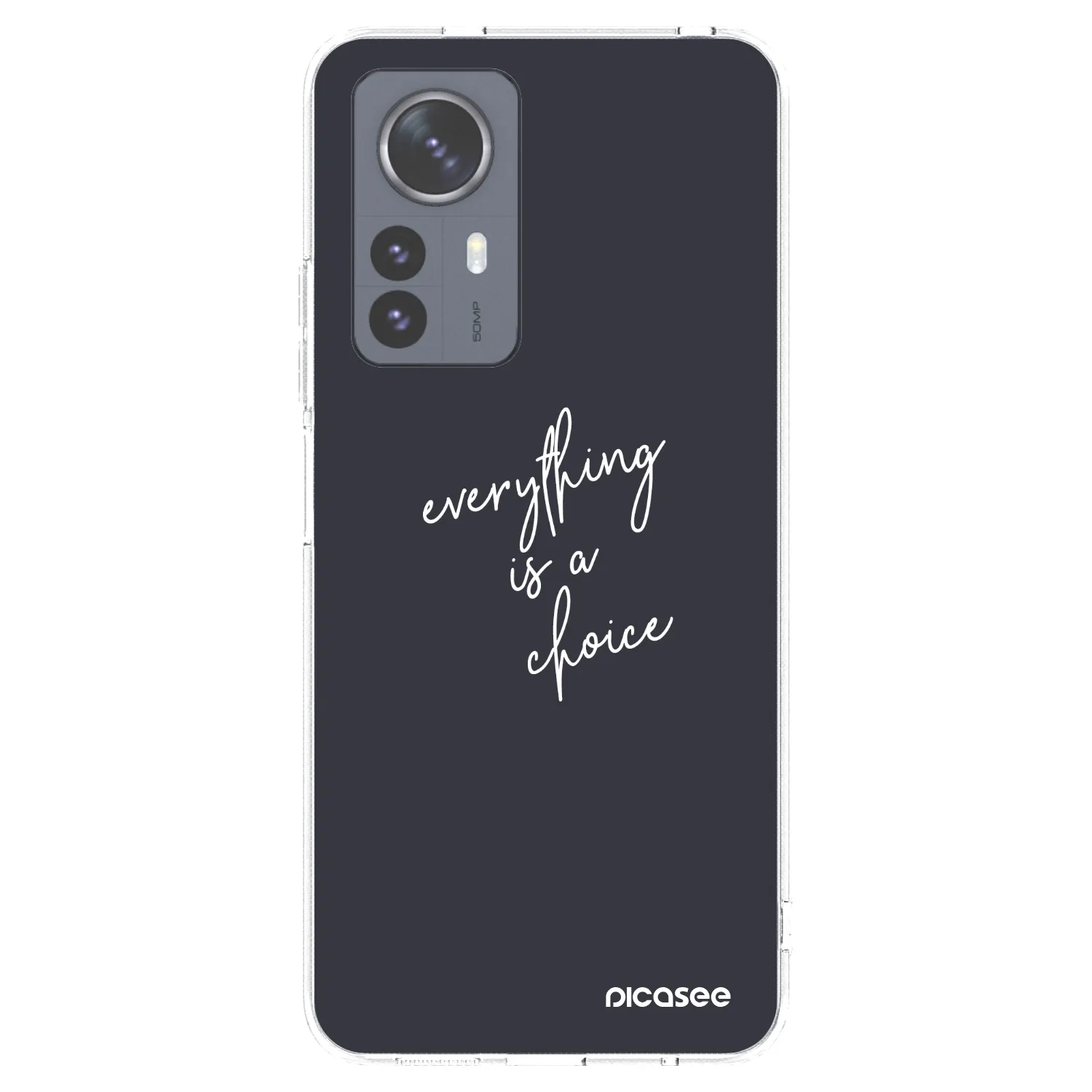 Picasee silikónový prehľadný obal pre Xiaomi 12 Pro - Všetko je na tebe