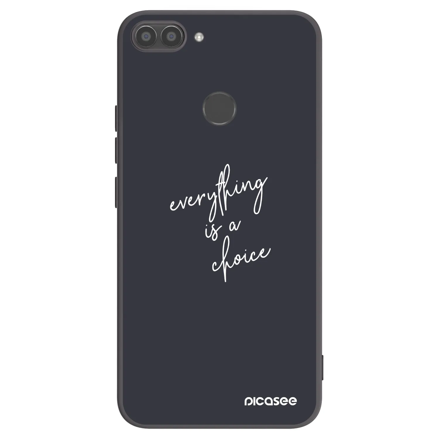 Picasee silikónový čierny obal pre Huawei P Smart - Všetko je na tebe