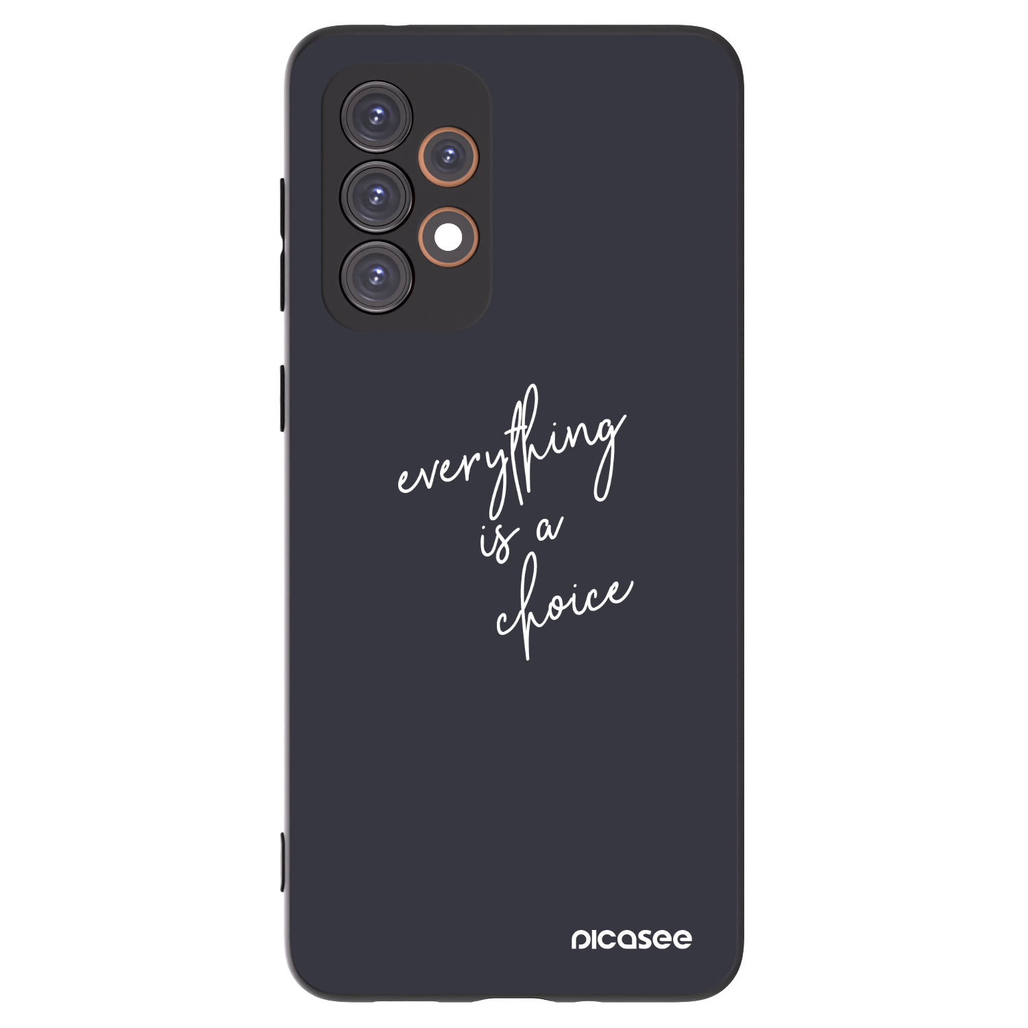 Picasee silikónový čierny obal pre Samsung Galaxy A33 5G A336 - Všetko je na tebe