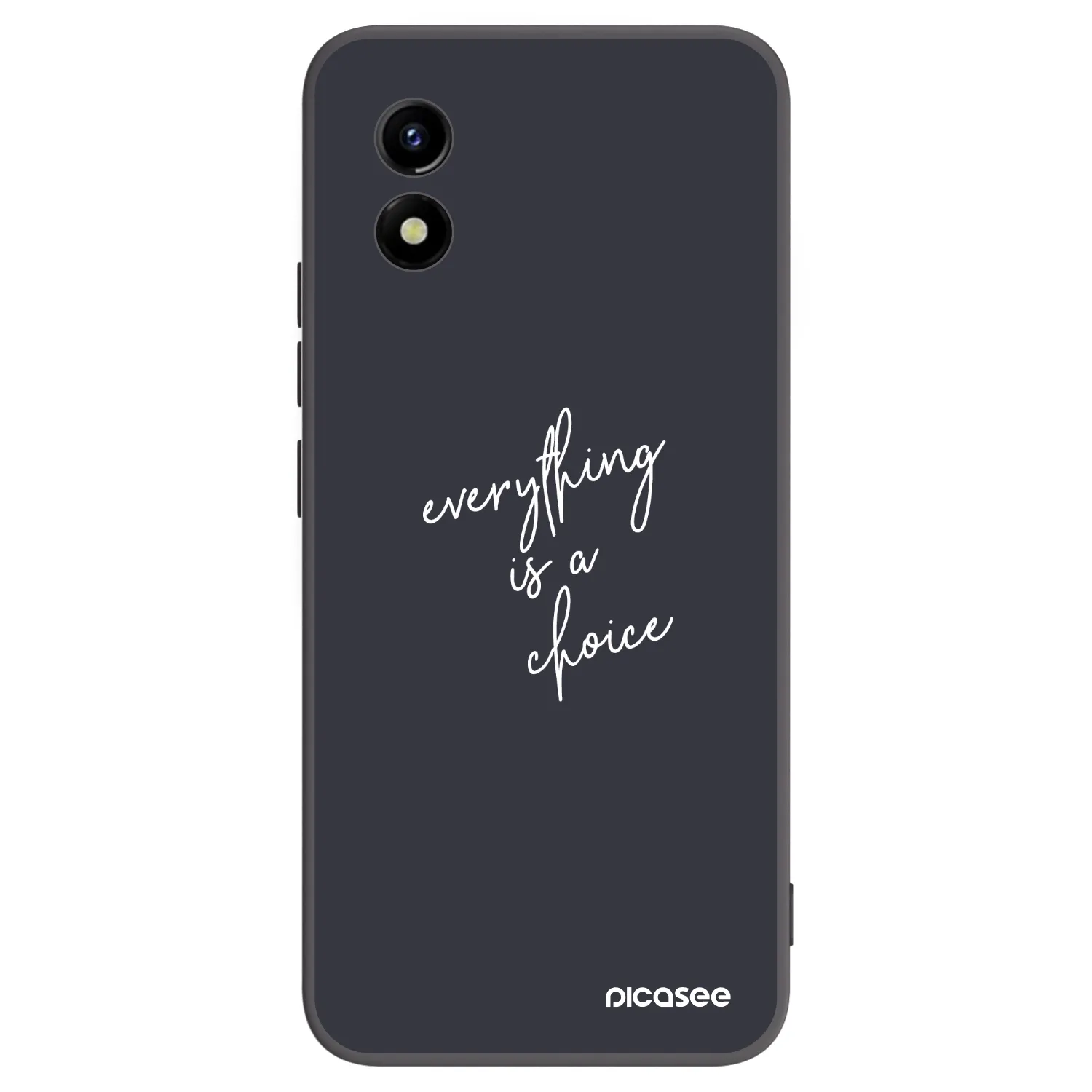 Picasee silikónový čierny obal pre Vivo Y01 - Všetko je na tebe