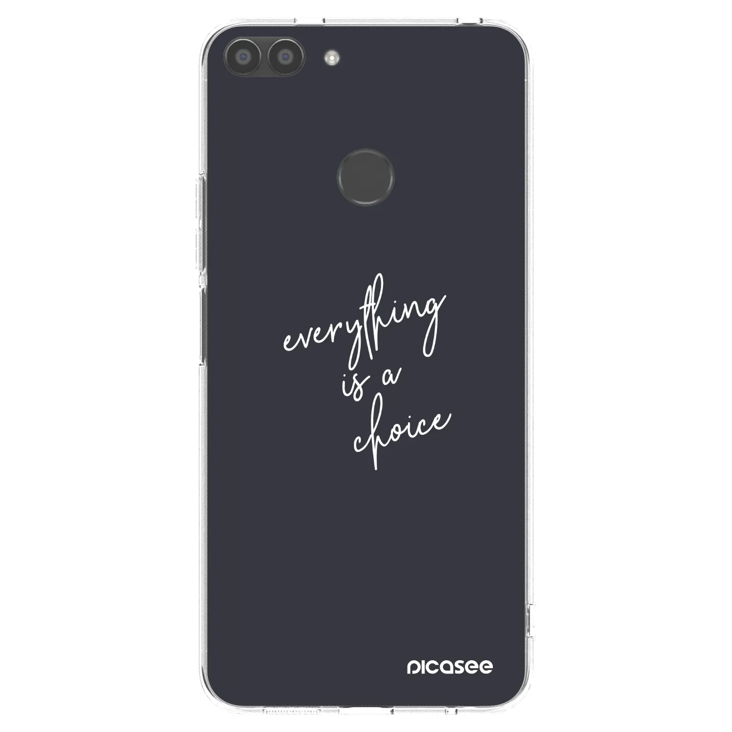 Picasee silikónový prehľadný obal pre Huawei P Smart - Všetko je na tebe