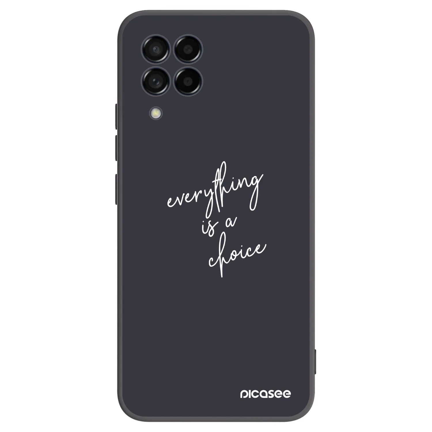 Picasee silikónový čierny obal pre Samsung Galaxy M53 5G - Všetko je na tebe