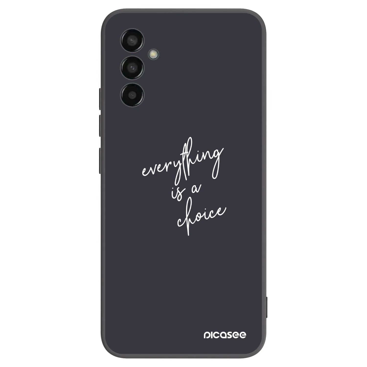 Picasee silikónový čierny obal pre Samsung Galaxy M13 M135F - Všetko je na tebe