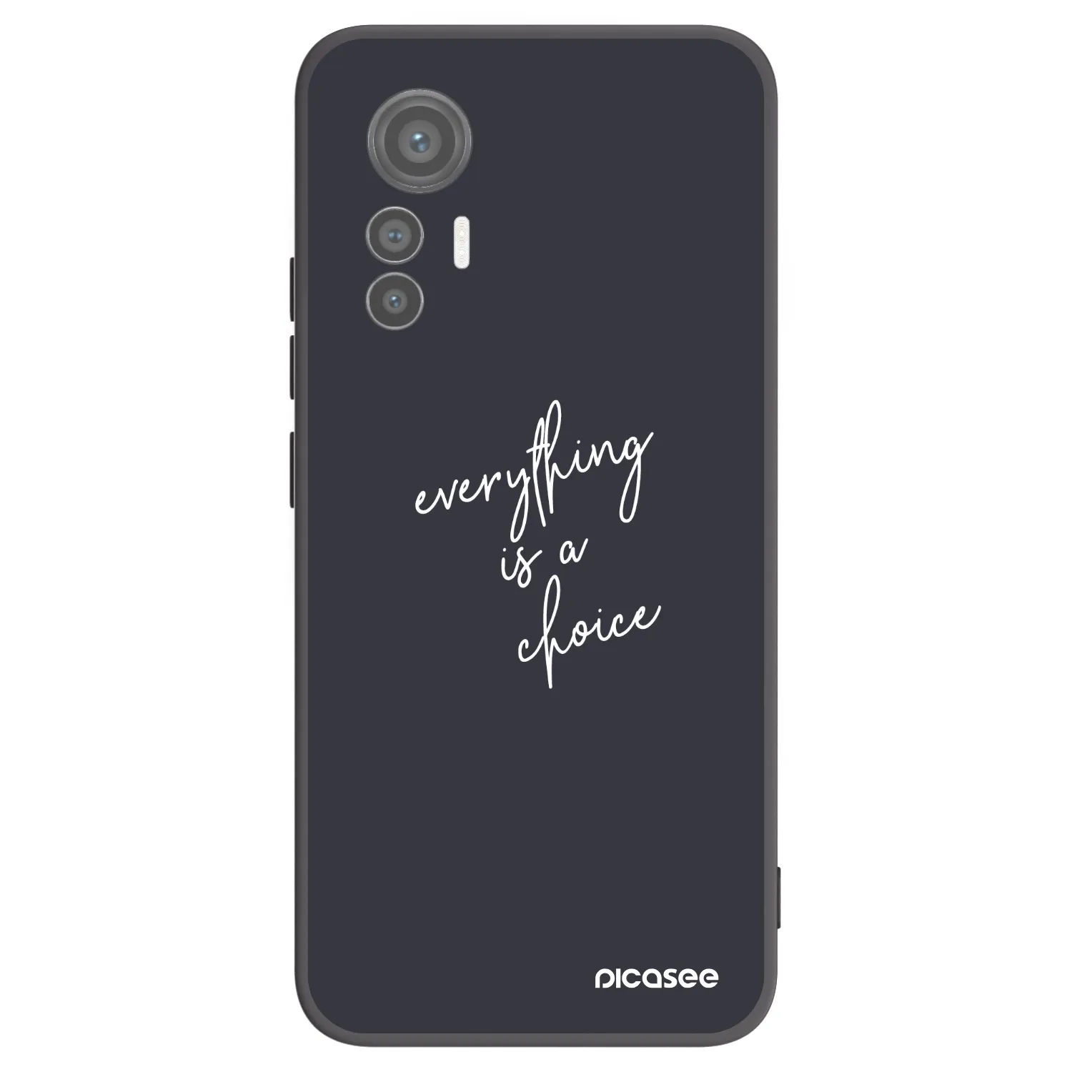 Picasee silikónový čierny obal pre Xiaomi 12 Lite - Všetko je na tebe
