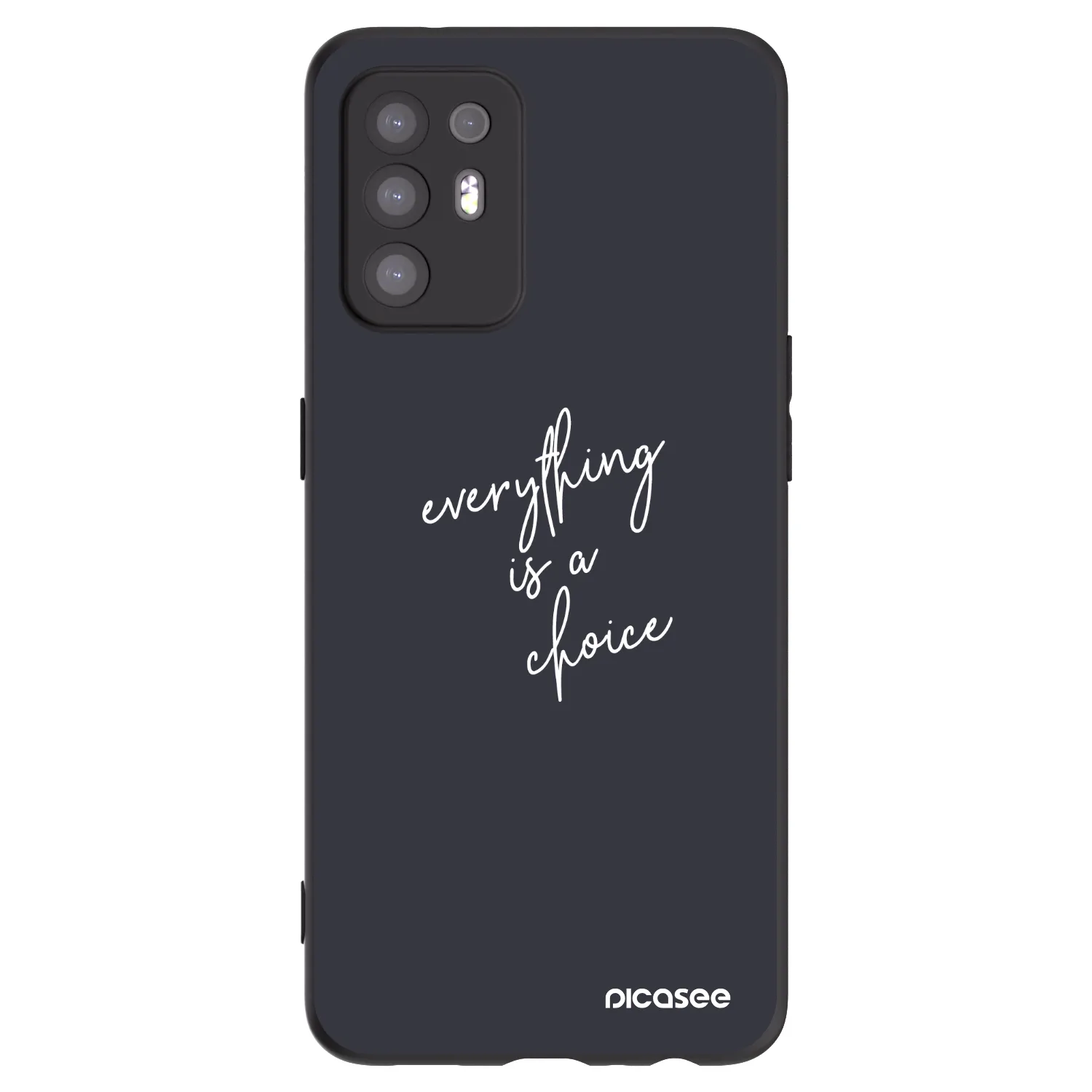 Picasee silikónový čierny obal pre OPPO A94 5G - Všetko je na tebe