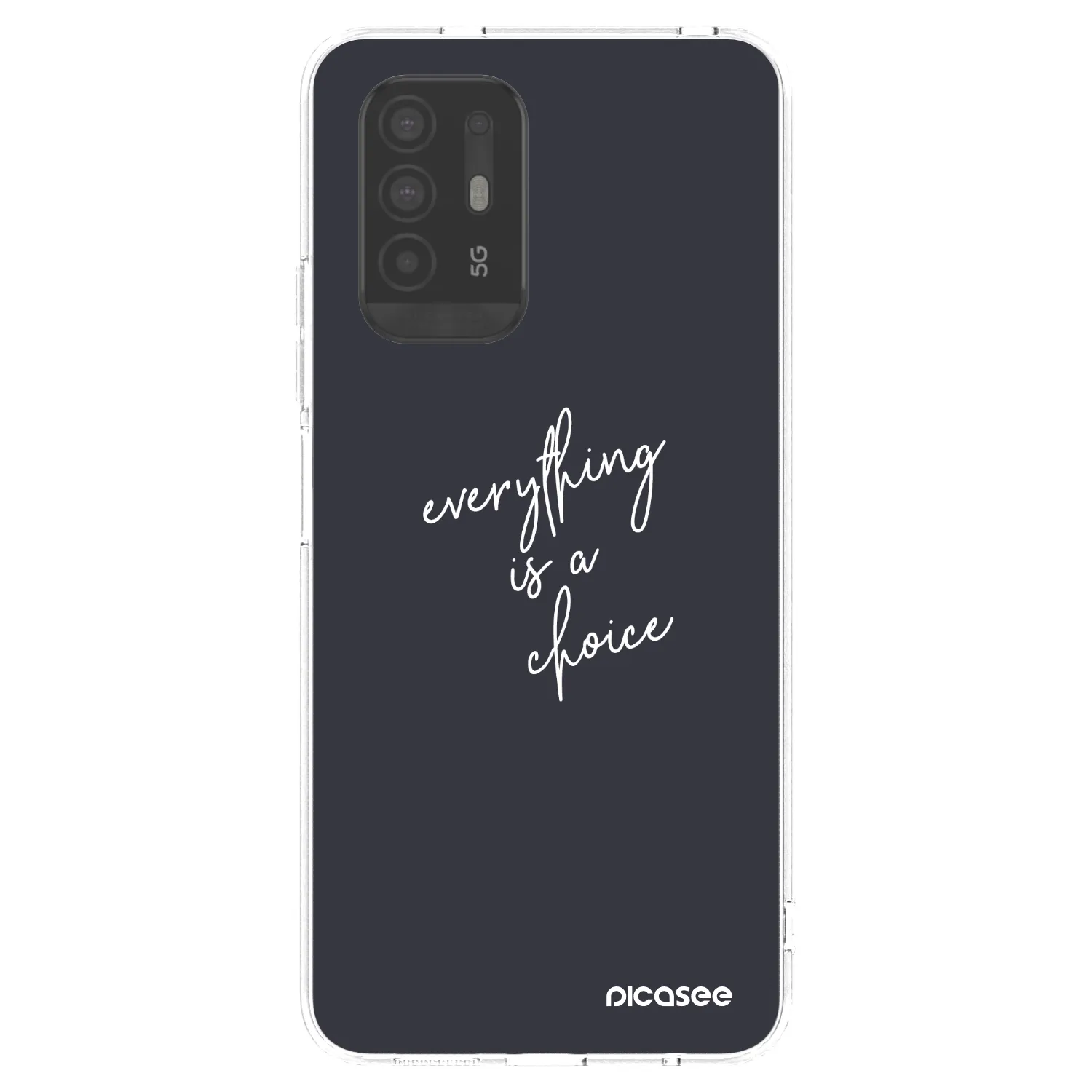 Picasee silikónový prehľadný obal pre OPPO A94 5G - Všetko je na tebe