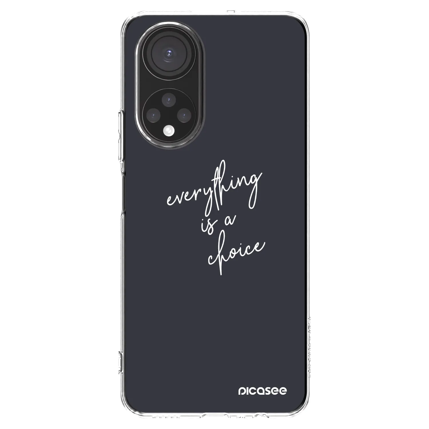 Picasee silikónový prehľadný obal pre Honor X7 - Všetko je na tebe