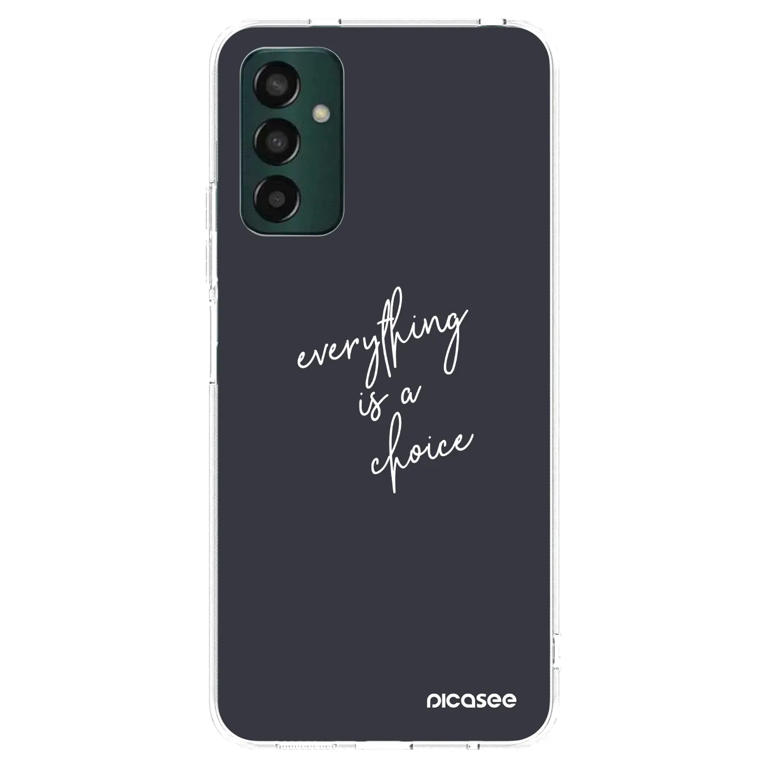 Picasee silikónový prehľadný obal pre Samsung Galaxy M23 5G - Všetko je na tebe