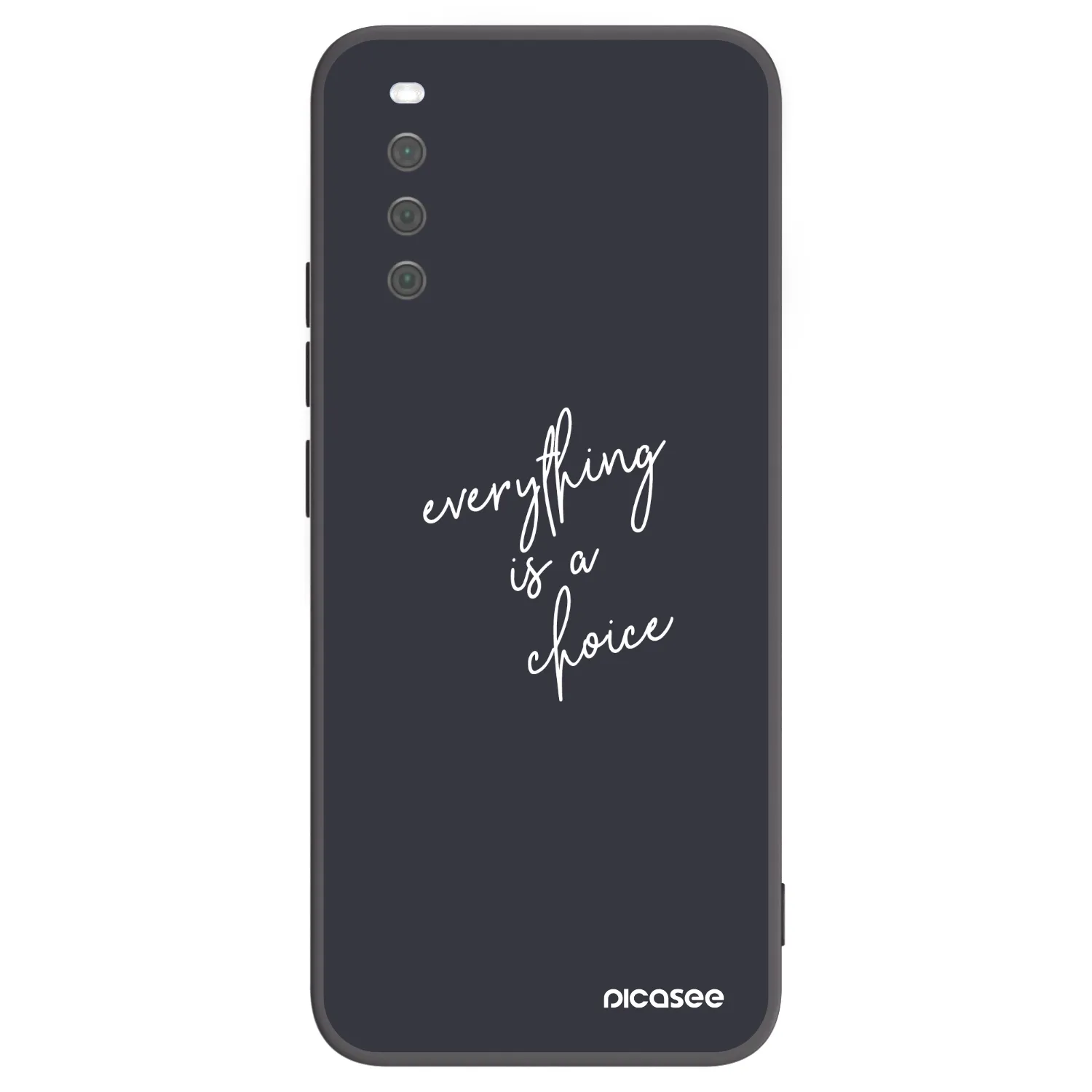 Picasee silikónový čierny obal pre Sony Xperia 10 III - Všetko je na tebe