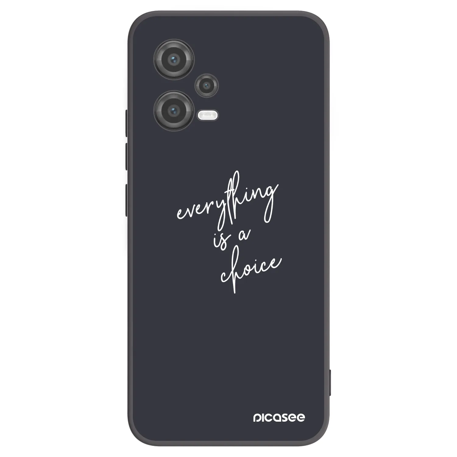 Picasee silikónový čierny obal pre Xiaomi Poco X5 - Všetko je na tebe
