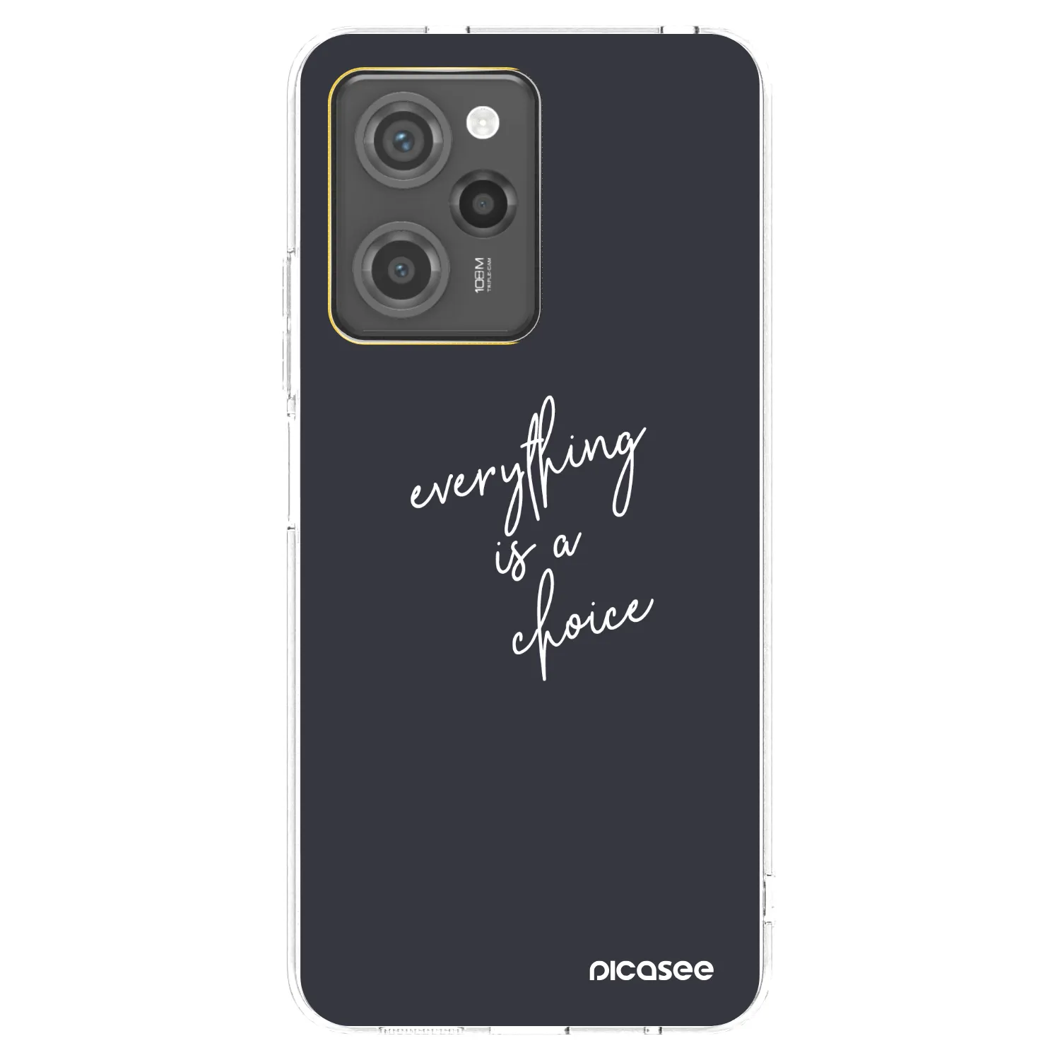 Picasee silikónový prehľadný obal pre Xiaomi Poco X5 Pro - Všetko je na tebe