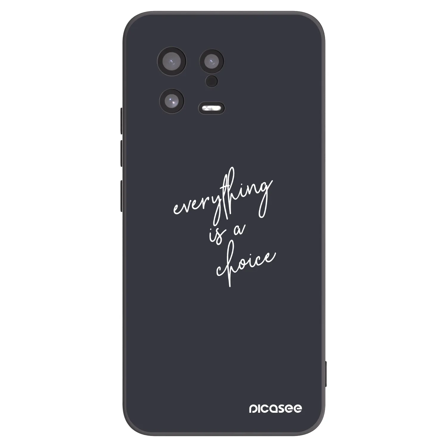 Silikónový čierny obal pre Xiaomi 13 - Všetko je na tebe