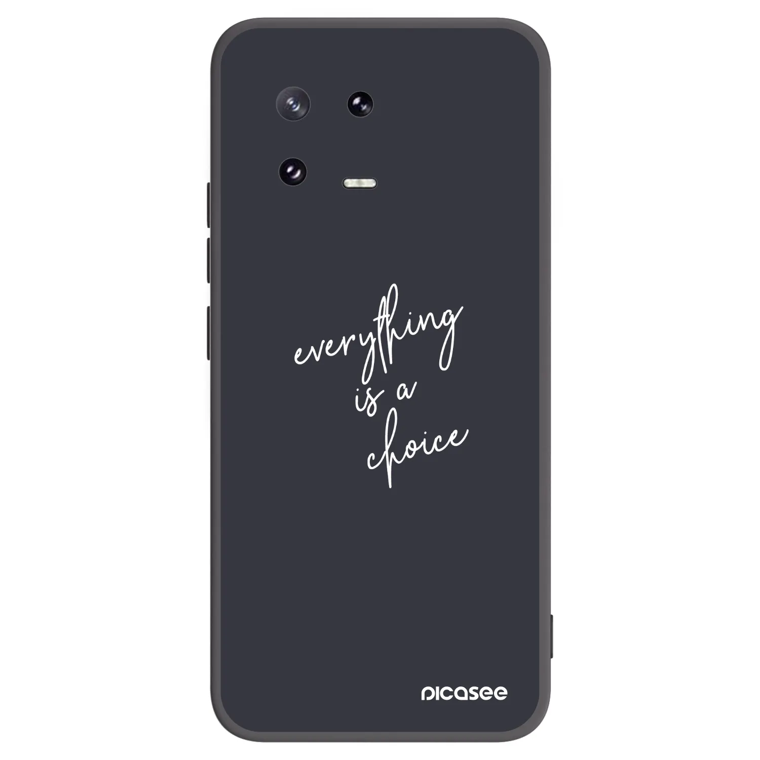 Silikónový čierny obal pre Xiaomi 13 Pro - Všetko je na tebe