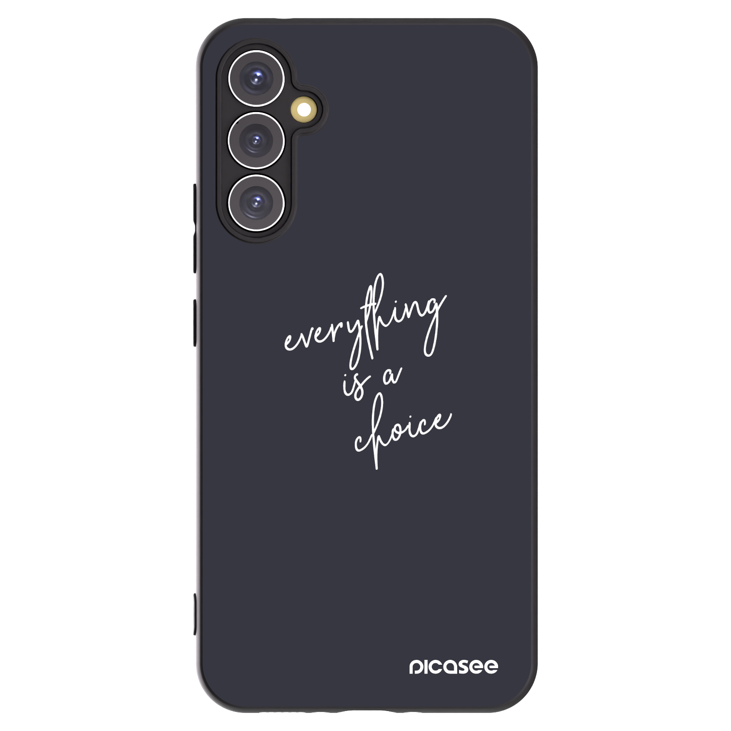 Picasee silikónový čierny obal pre Samsung Galaxy A34 5G A346B - Všetko je na tebe