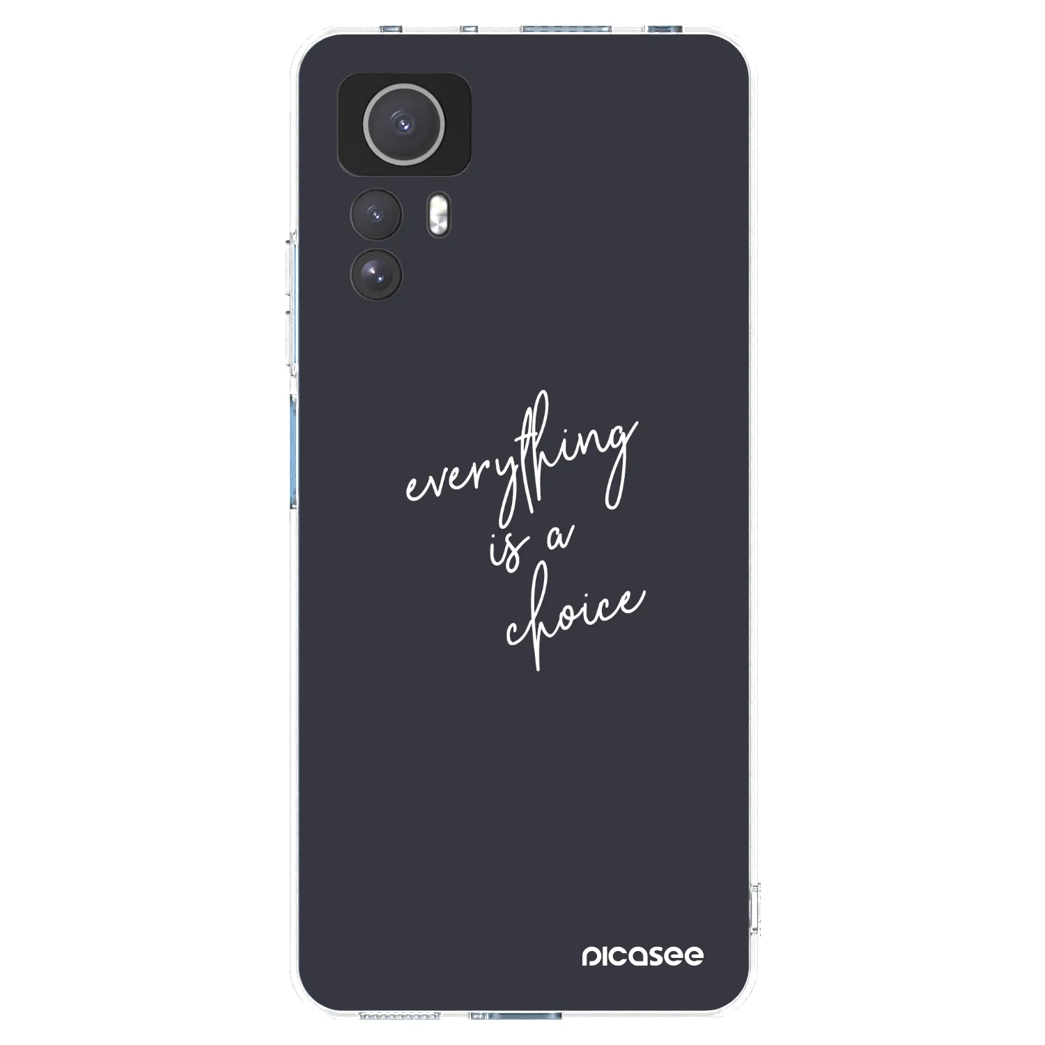 Picasee silikónový prehľadný obal pre Xiaomi Redmi Note 12S - Všetko je na tebe