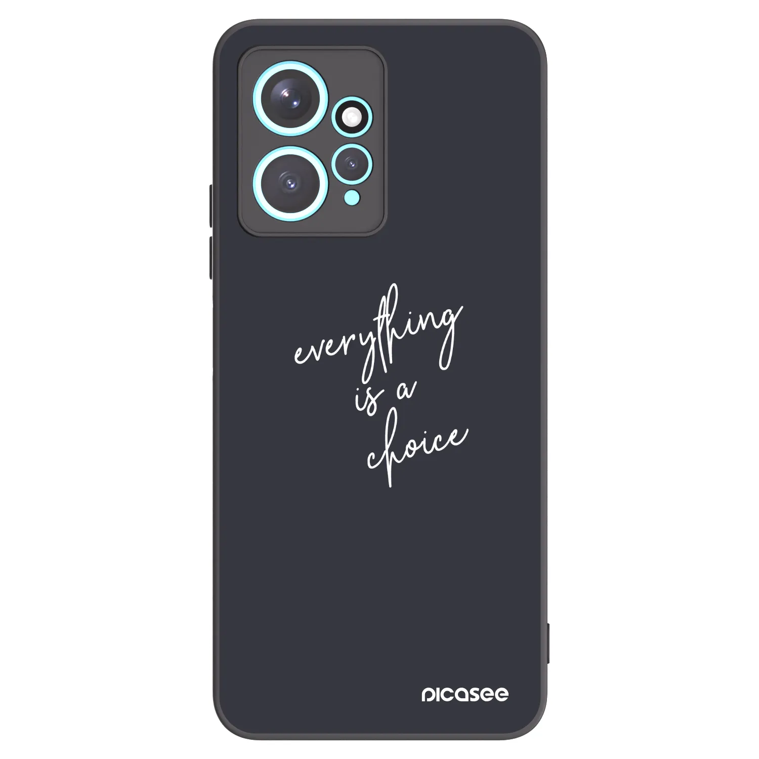 Picasee silikónový čierny obal pre Xiaomi Redmi Note 12 4G - Všetko je na tebe
