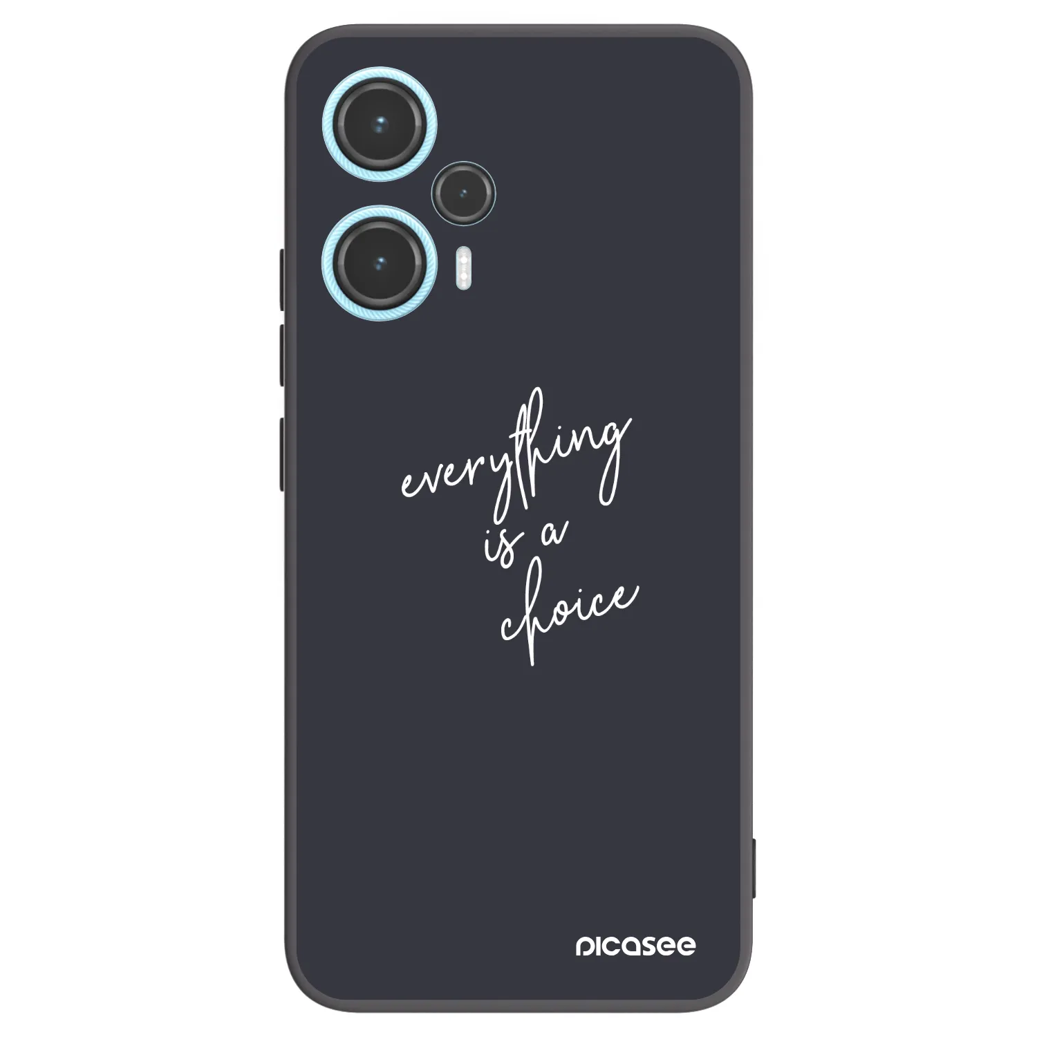 Picasee silikónový čierny obal pre Xiaomi Poco F5 - Všetko je na tebe