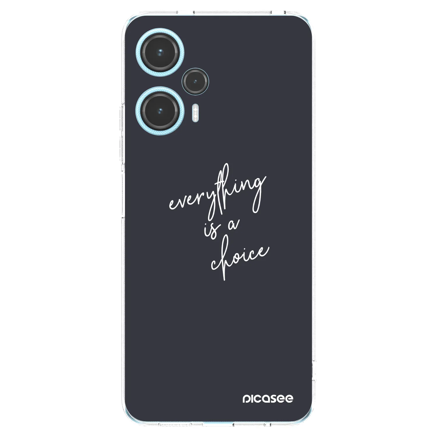 Picasee silikónový prehľadný obal pre Xiaomi Poco F5 - Všetko je na tebe