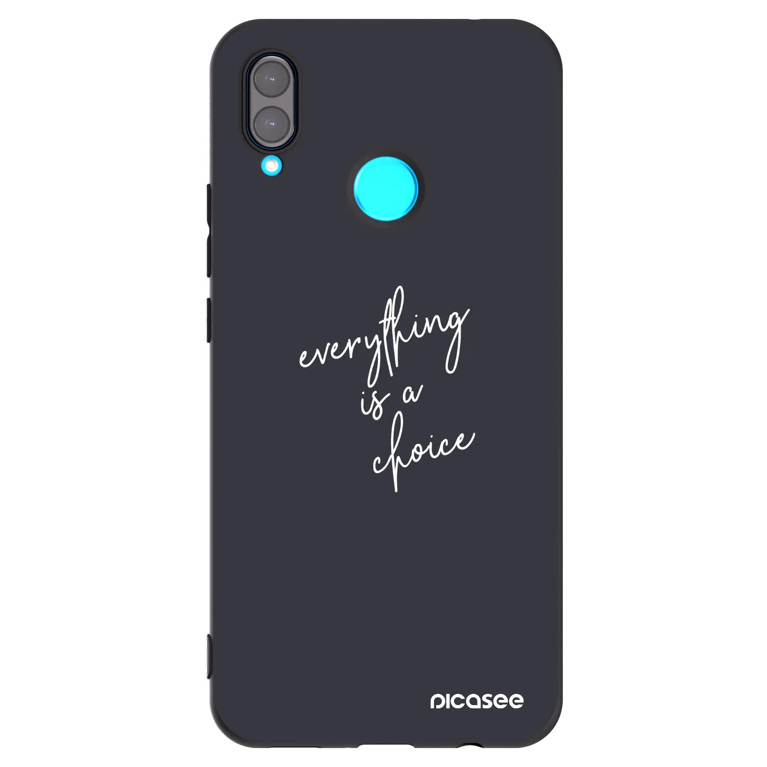 Picasee silikónový čierny obal pre Huawei Nova 3i - Všetko je na tebe