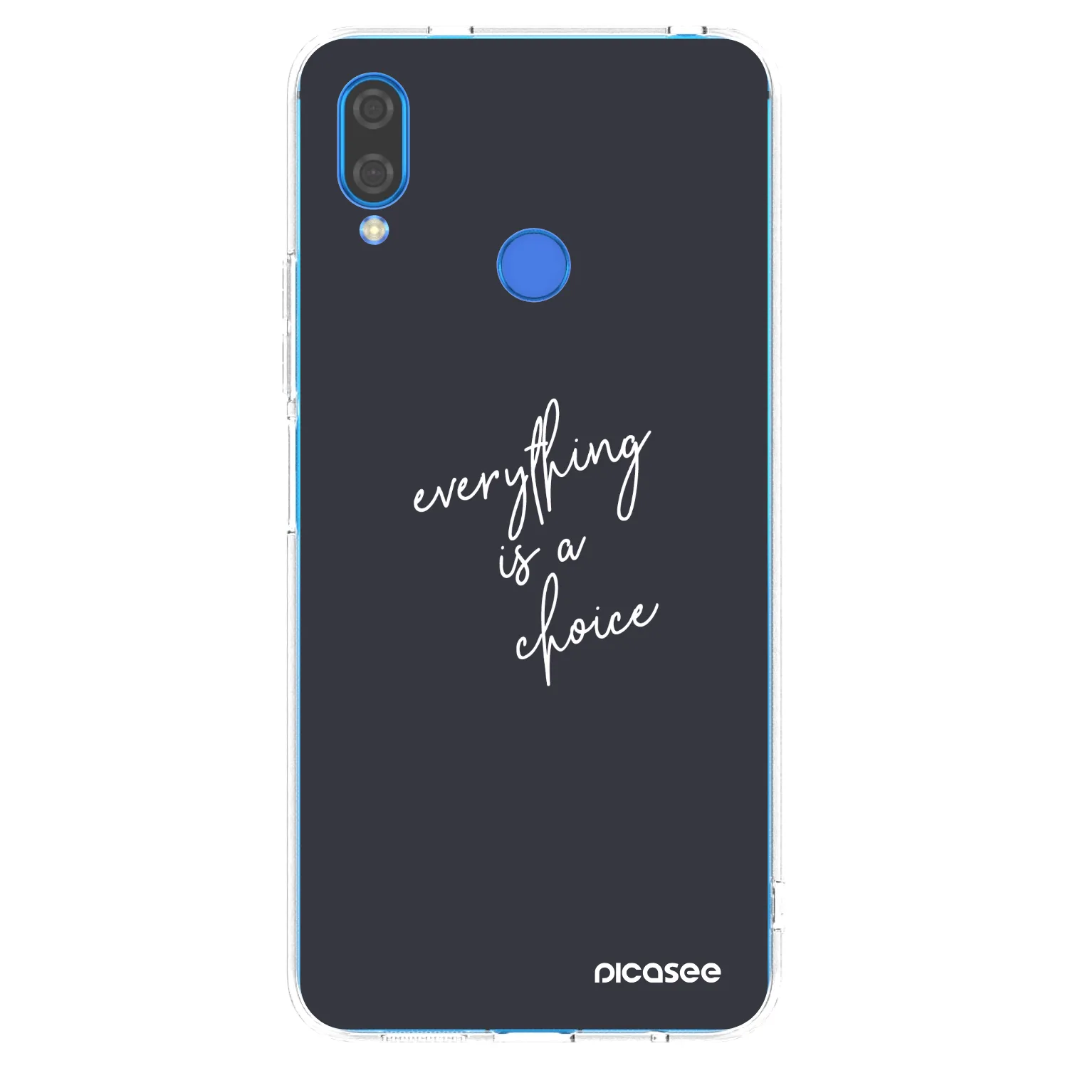 Silikónový prehľadný obal pre Huawei Nova 3i - Všetko je na tebe