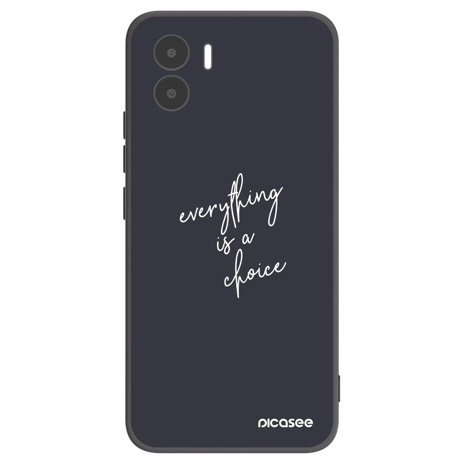 Picasee silikónový čierny obal pre Xiaomi Redmi A2 - Všetko je na tebe