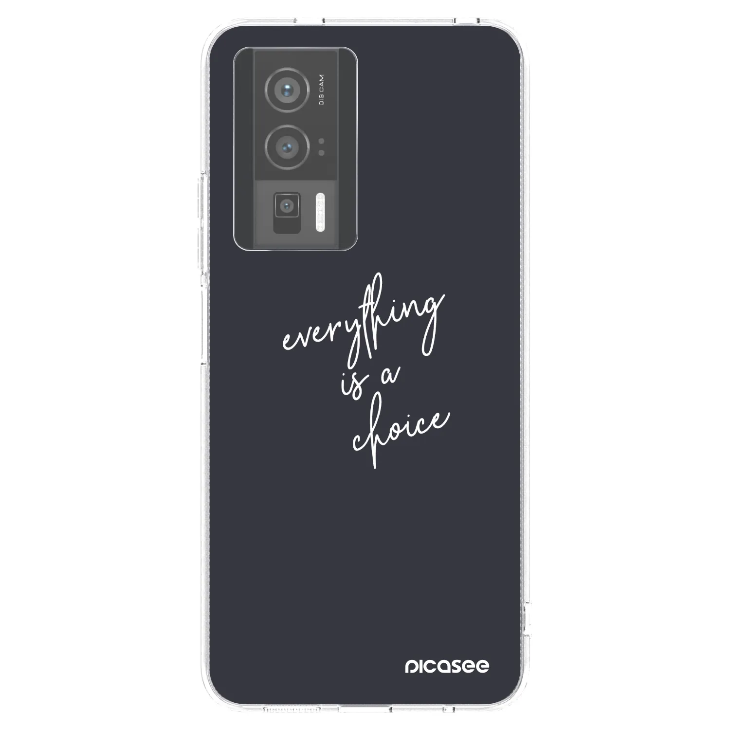 Picasee silikónový prehľadný obal pre Xiaomi Poco F5 Pro 5G - Všetko je na tebe