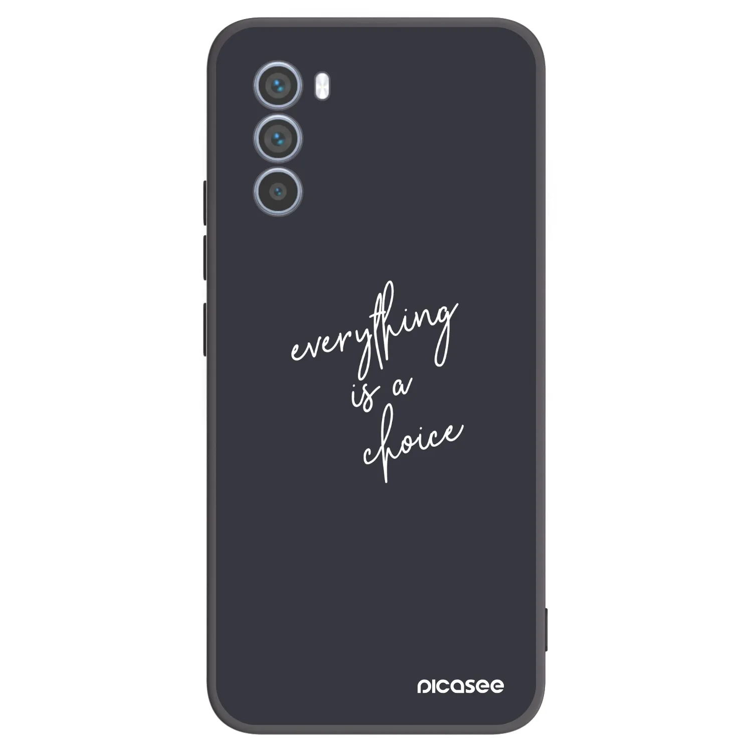 Picasee silikónový čierny obal pre Motorola Moto G62 - Všetko je na tebe