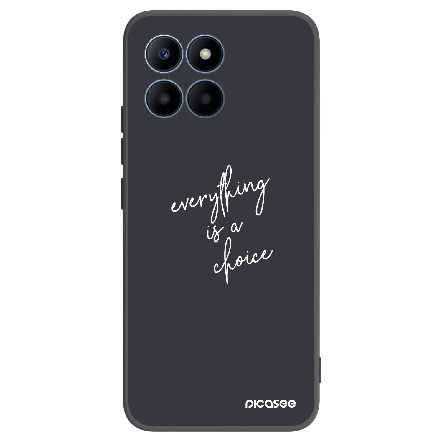 Picasee silikónový čierny obal pre Honor 70 Lite - Všetko je na tebe