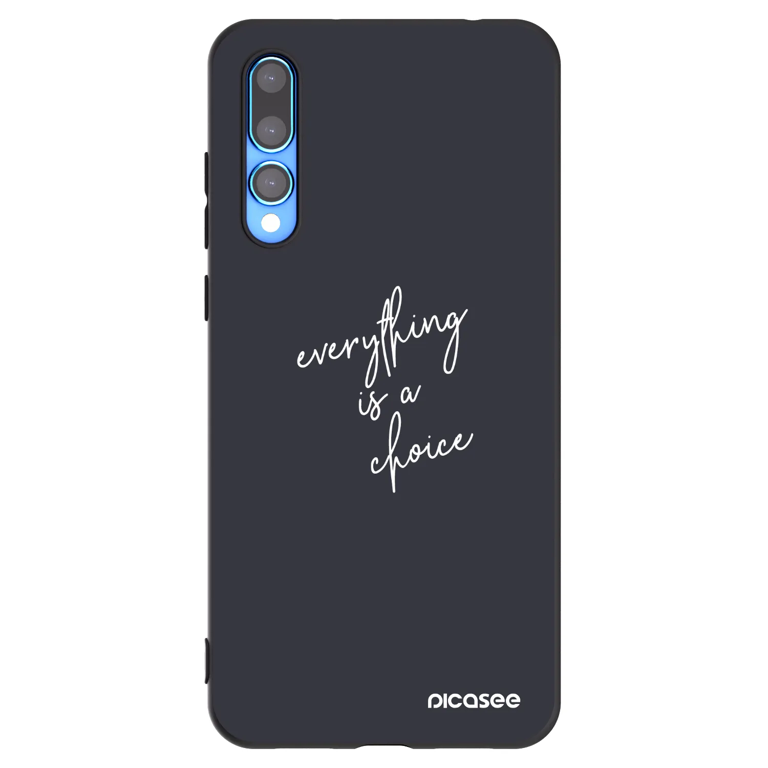 Picasee silikónový čierny obal pre Huawei P20 Pro - Všetko je na tebe
