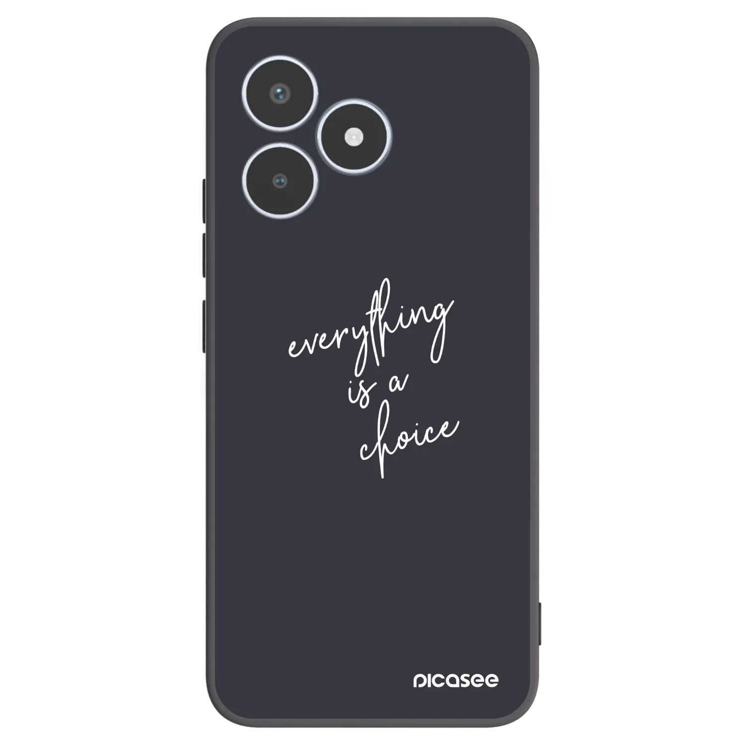 Picasee silikónový čierny obal pre Realme C53 - Všetko je na tebe