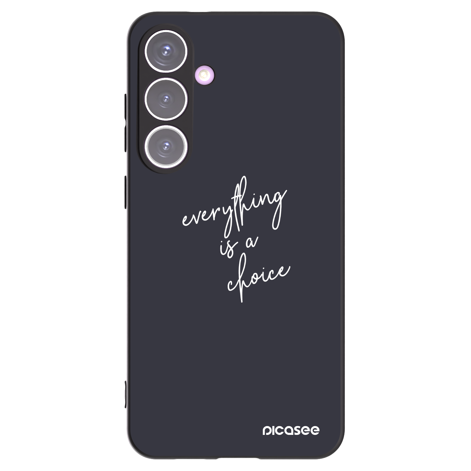 Picasee silikónový čierny obal pre Samsung Galaxy S24+ S926B 5G - Všetko je na tebe